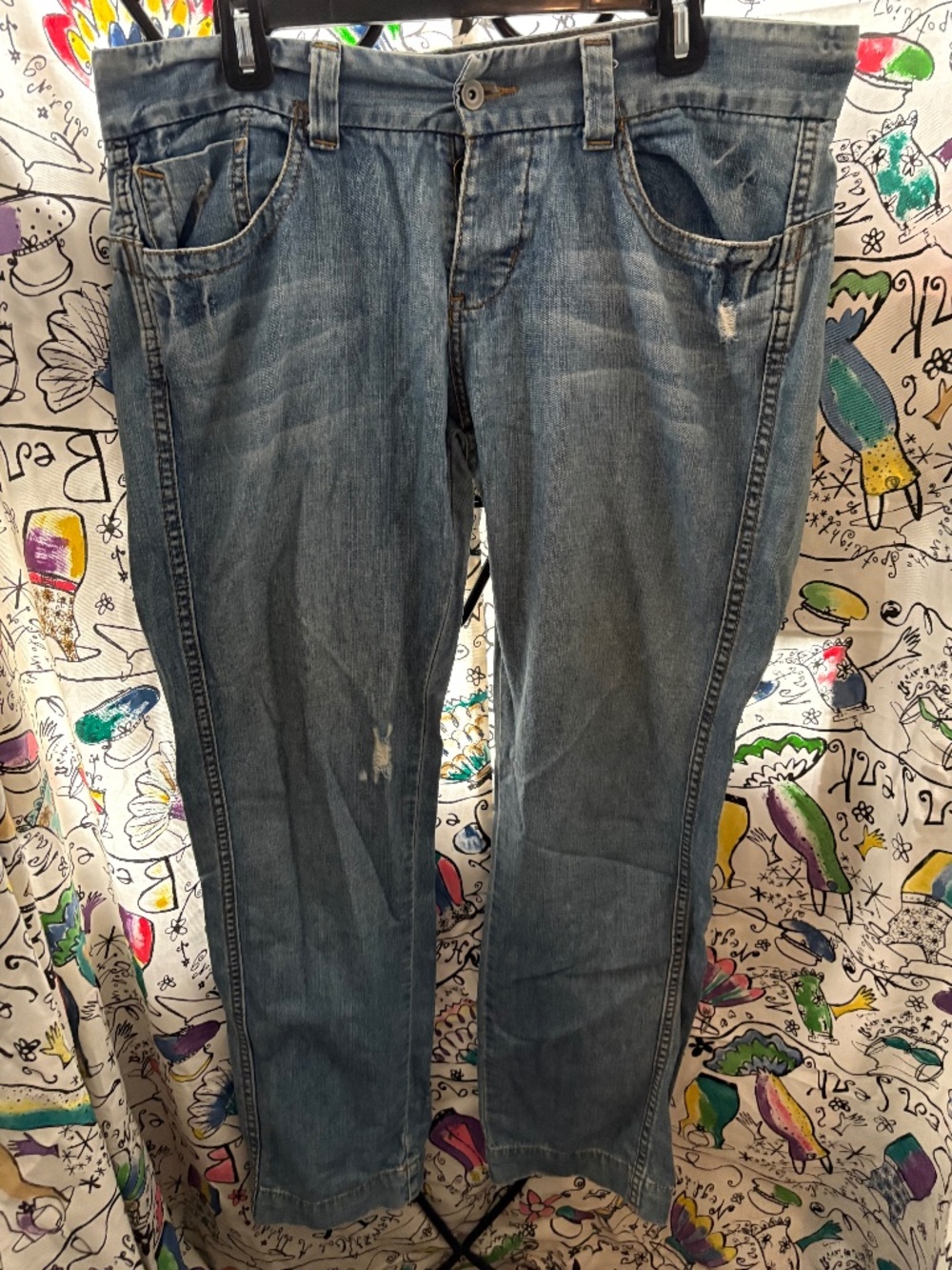 Vintage Calvin Klein Light weight low rise boyfriend boot cut retro denim